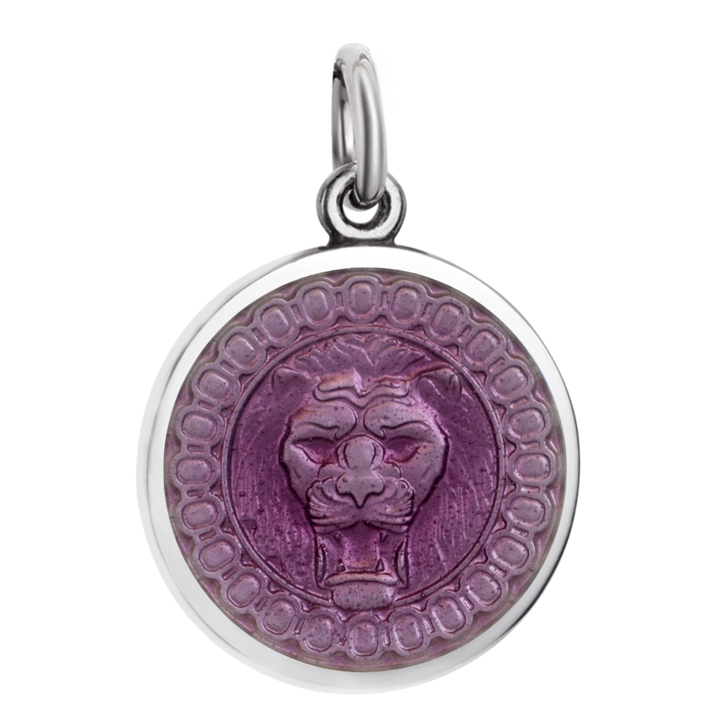 Colby Davis Lion's Head Silver Medallion (Small)