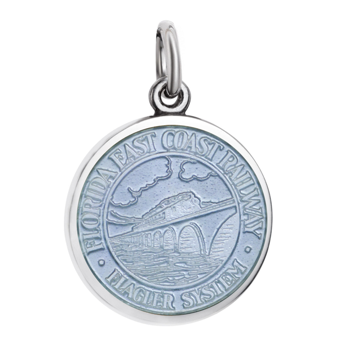 Colby Davis FEC Railway Silver Medallion (Small)