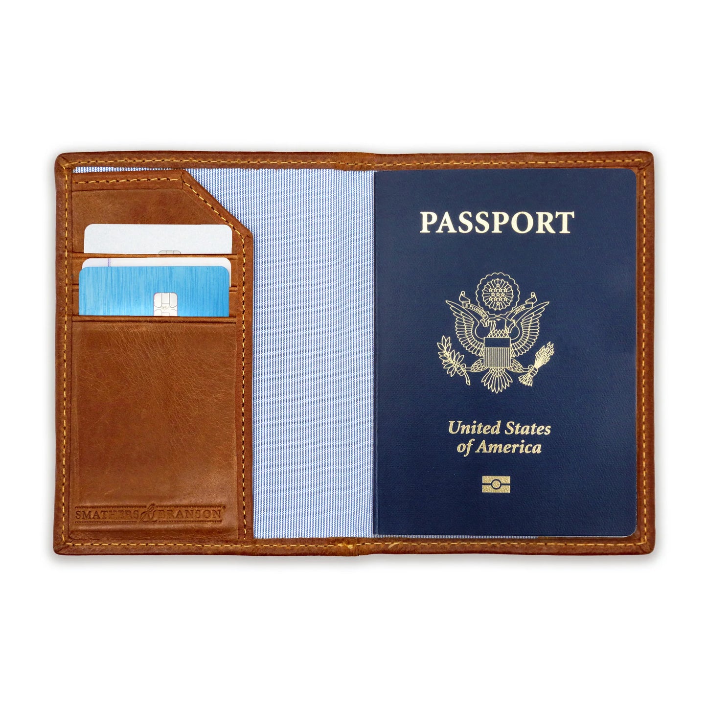 American Flag Passport Case (Dark Navy)