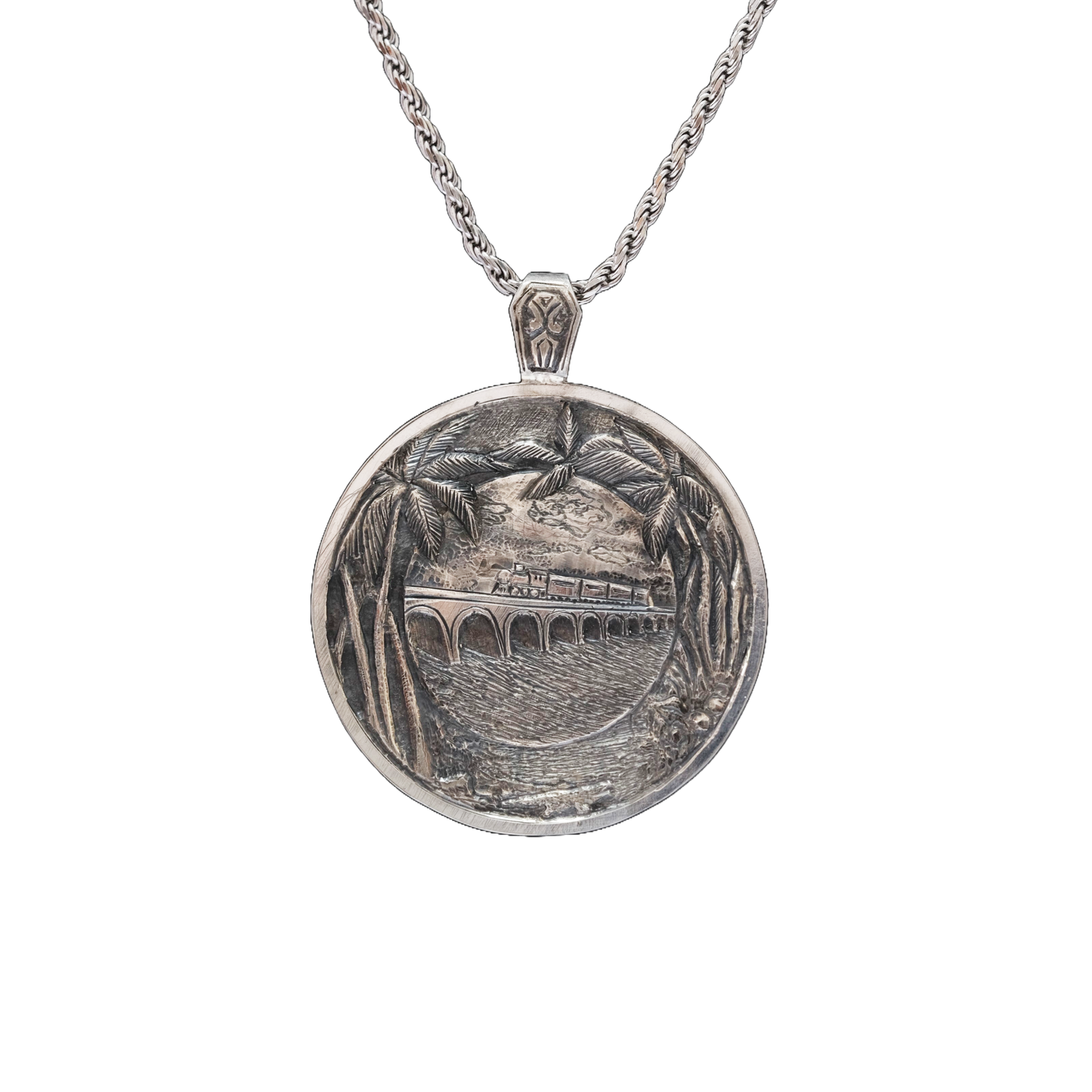 Key West Sterling Silver Medallion