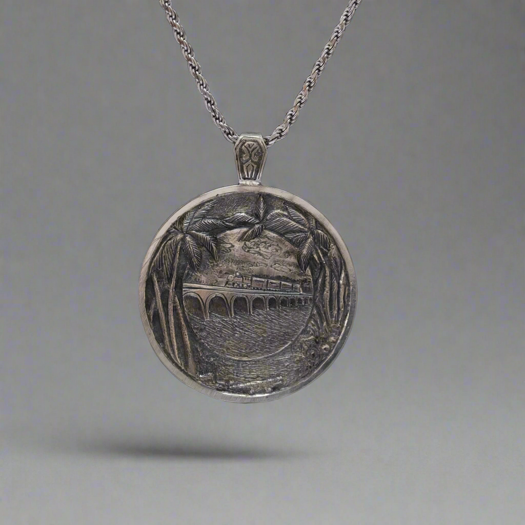 Key West Sterling Silver Medallion