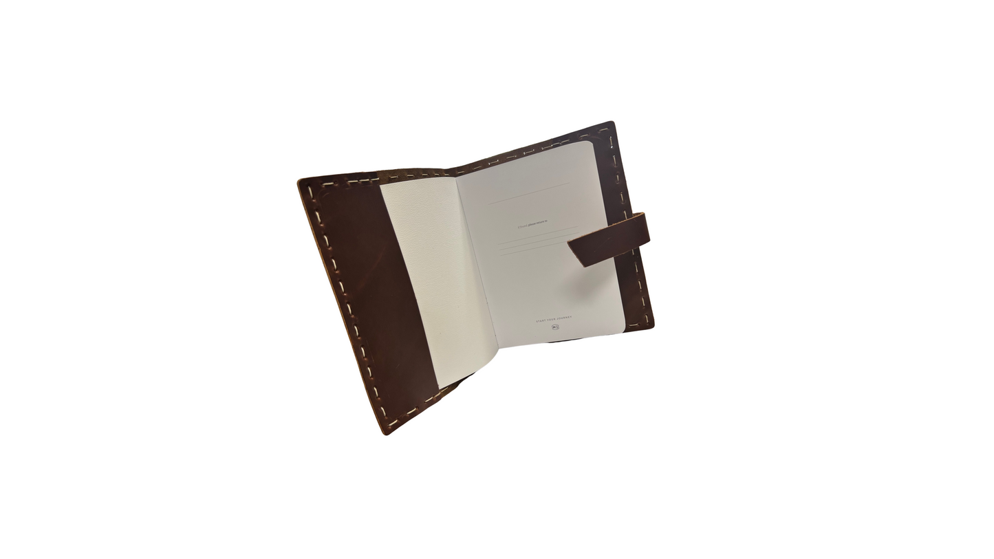 Hand Stitched Leather Journal by Rustico