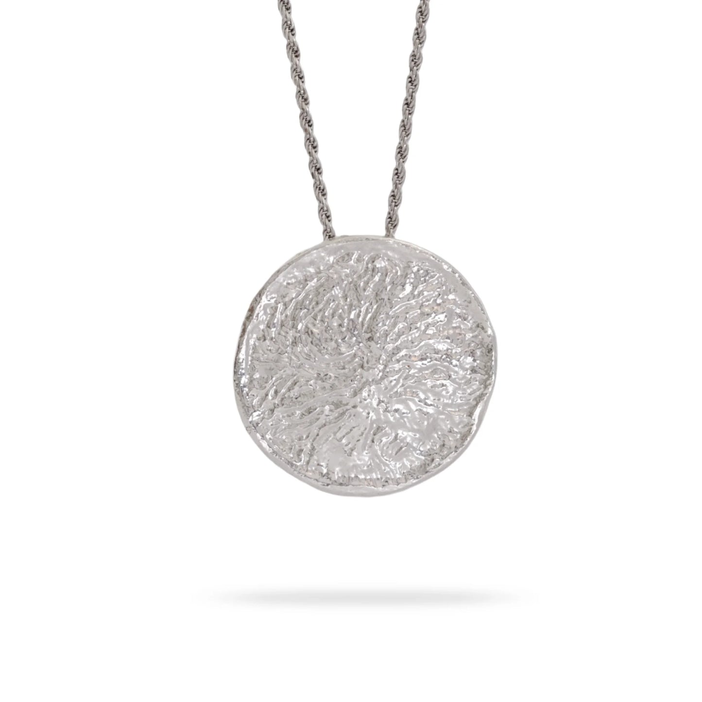 Silver Coin Necklace