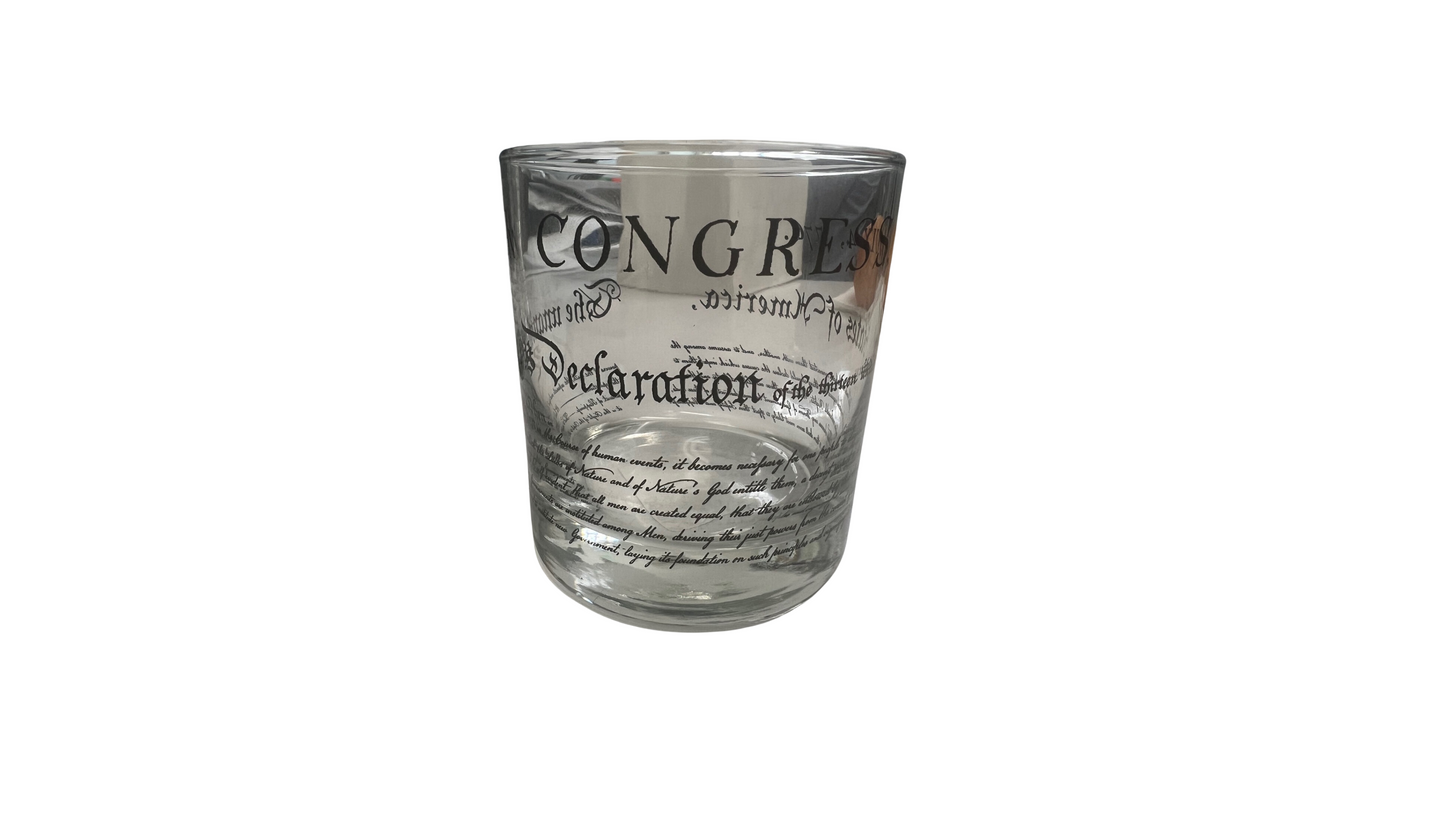 Constitution Rocks Glass