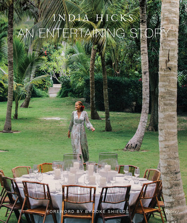 Cover depicting a luncheon in palm trees