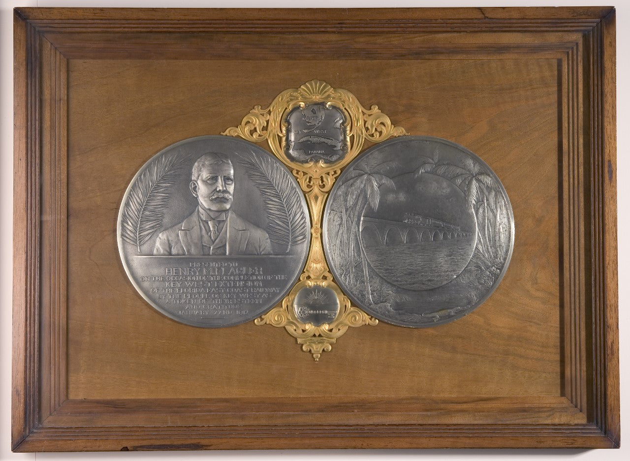 historic key west medallion that inspired the jewerly