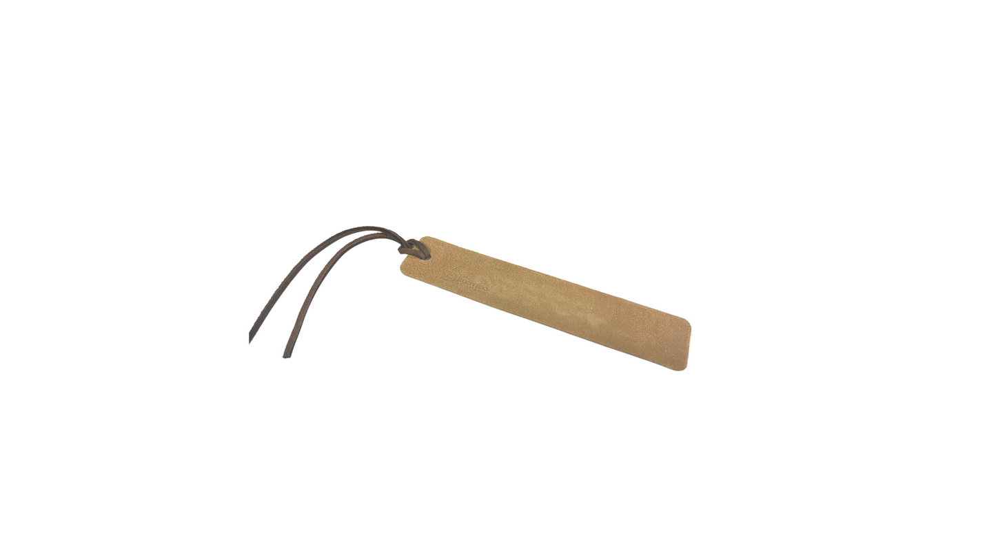 Embossed Leather bookmark by Rustico
