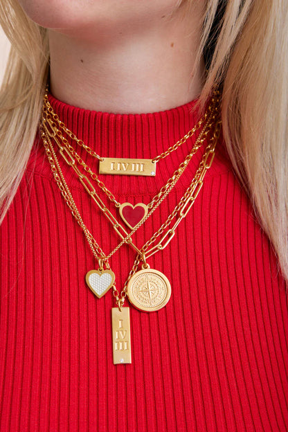 Colby Davis Chain: Gold Vermeil Petite Rolo 16"