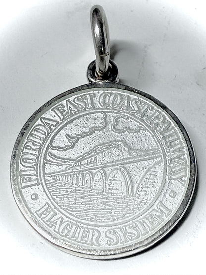 Colby Davis: FEC Railway Silver Medallion - Small