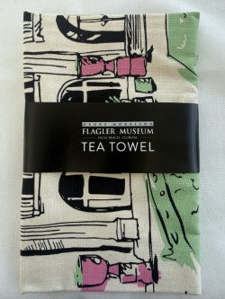 Flagler Museum Tea Towel