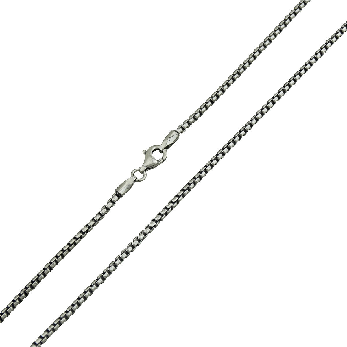 Colby Davis Chain: Oxidized Small Box - 18”