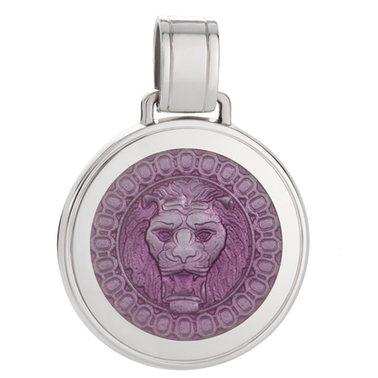 Colby Davis: Lion Head Silver Medallion - Large