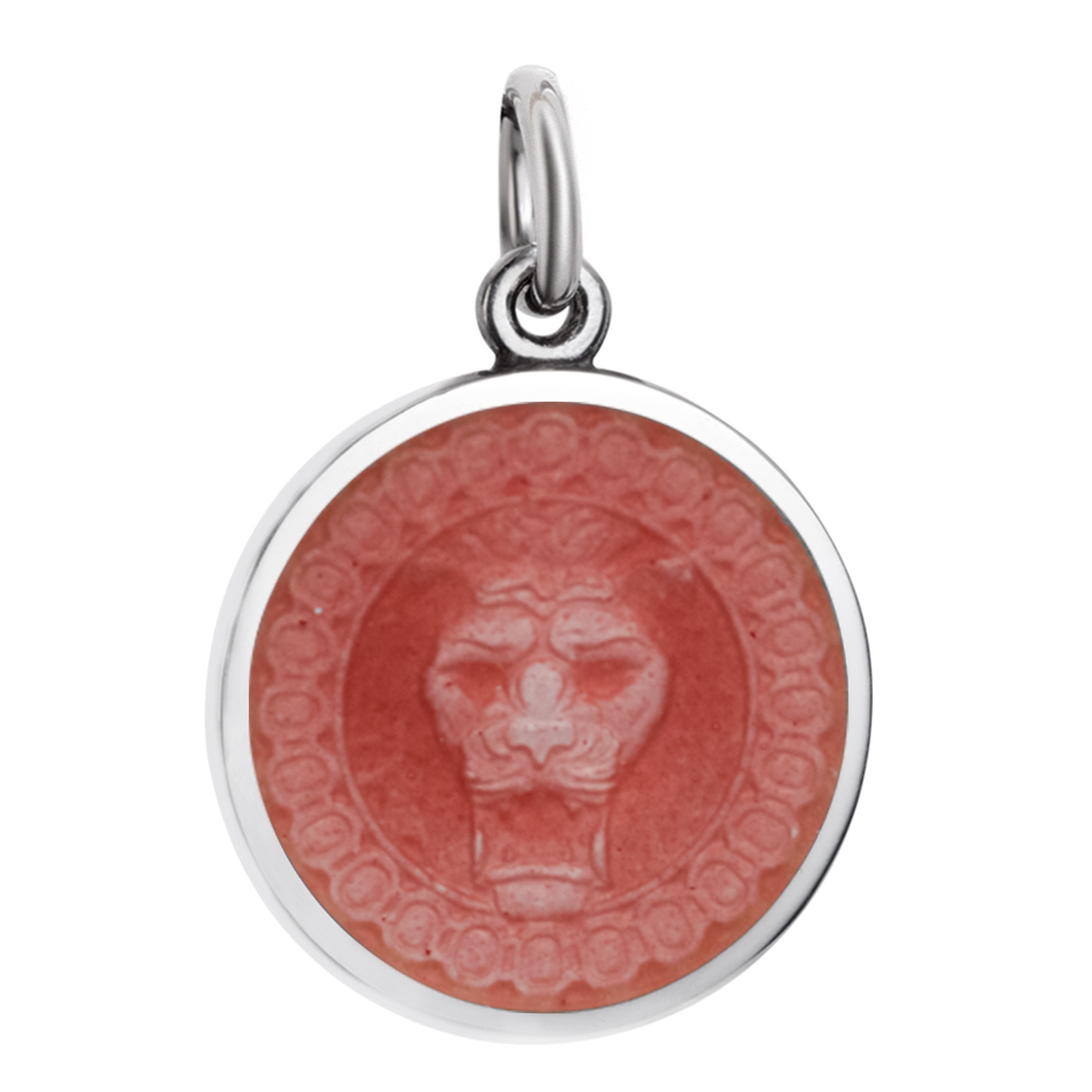 Colby Davis Lion's Head Silver Medallion (Small)