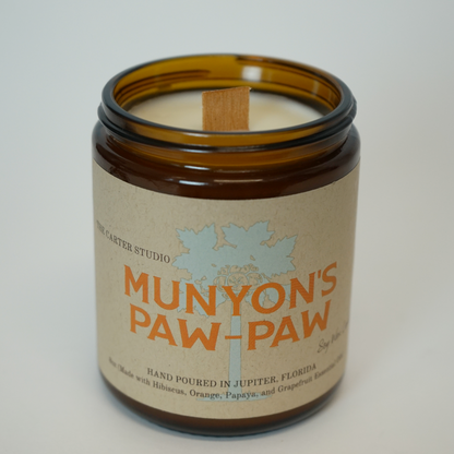 Munyon's Paw-Paw Hand-Poured Candle
