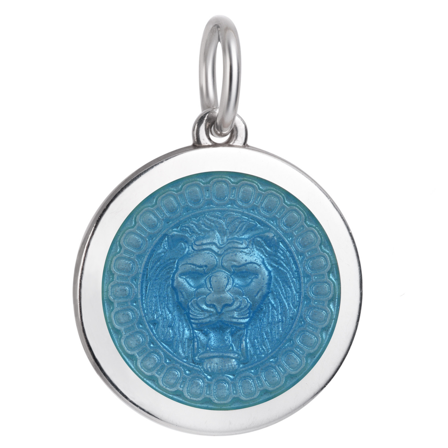 Colby Davis Lion's Head Silver Medallion (Medium)