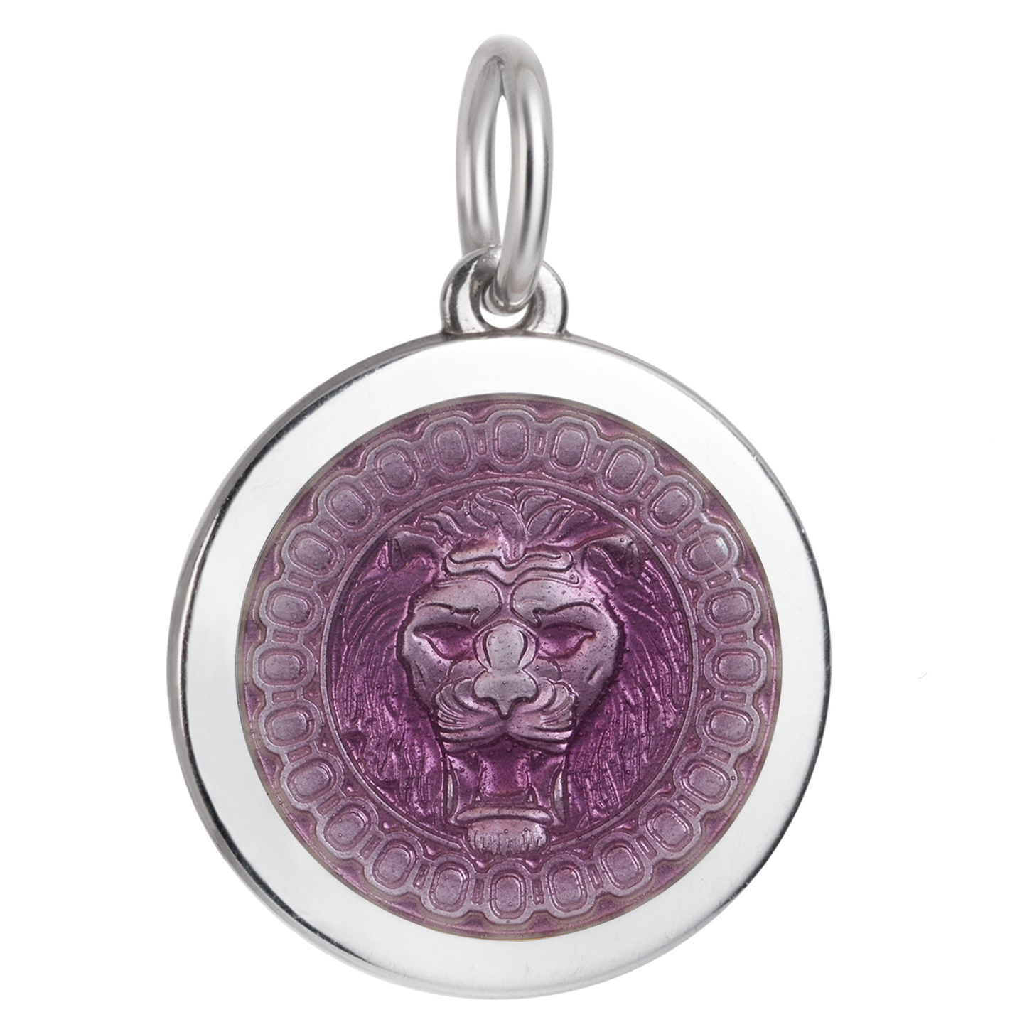 Colby Davis Lion's Head Silver Medallion (Medium)