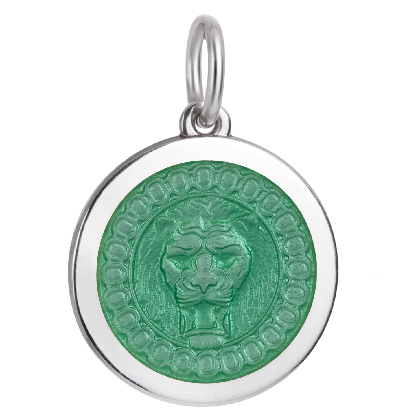 Colby Davis Lion's Head Silver Medallion (Medium)