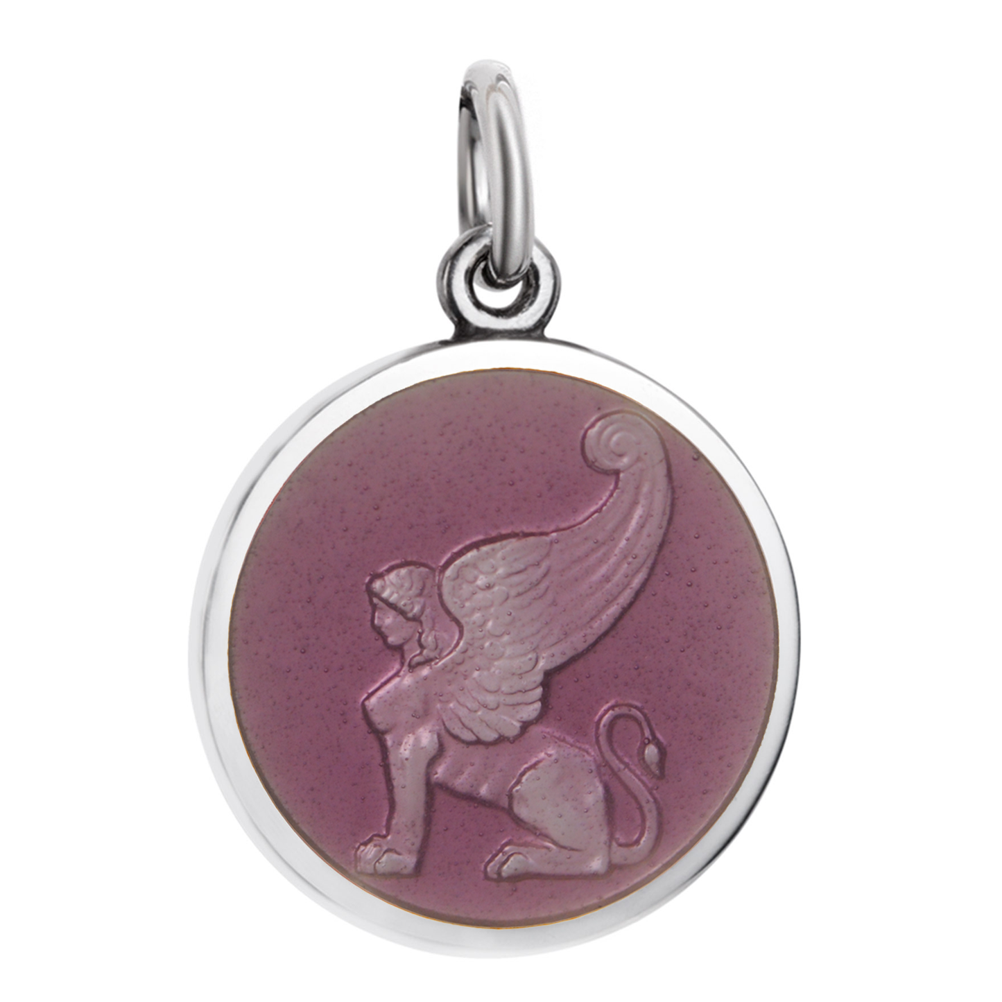 Colby Davis Winged Sphinx Silver Medallion (Small)