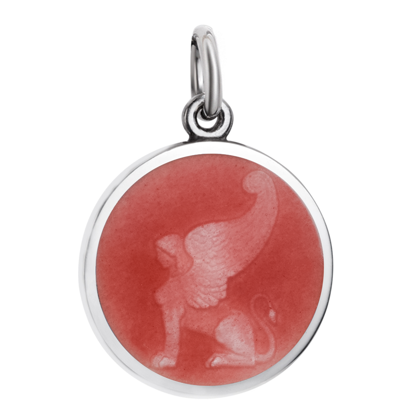 Colby Davis Winged Sphinx Silver Medallion (Small)