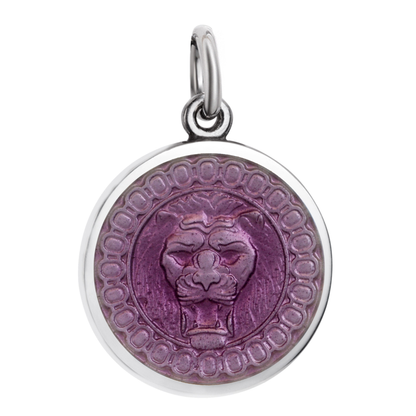 Colby Davis Lion's Head Silver Medallion (Small)