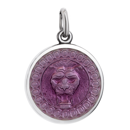 Colby Davis Lion's Head Silver Medallion (Small)
