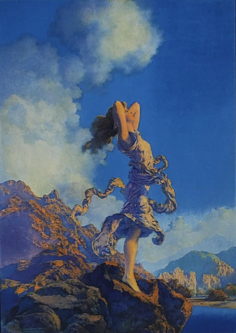 Ecstasy Maxfield Parrish Print