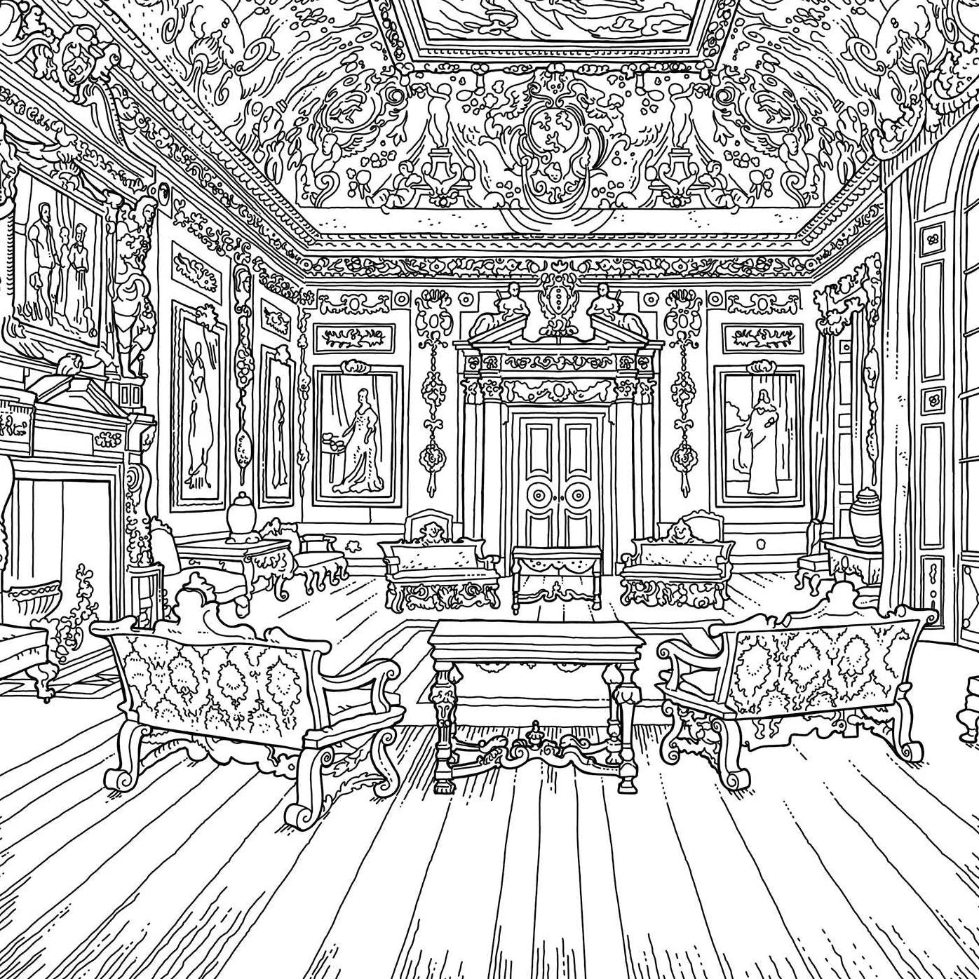 Social Season: An Unofficial Coloring Book for Fans of Bridgerton