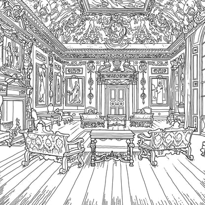Social Season: An Unofficial Coloring Book for Fans of Bridgerton