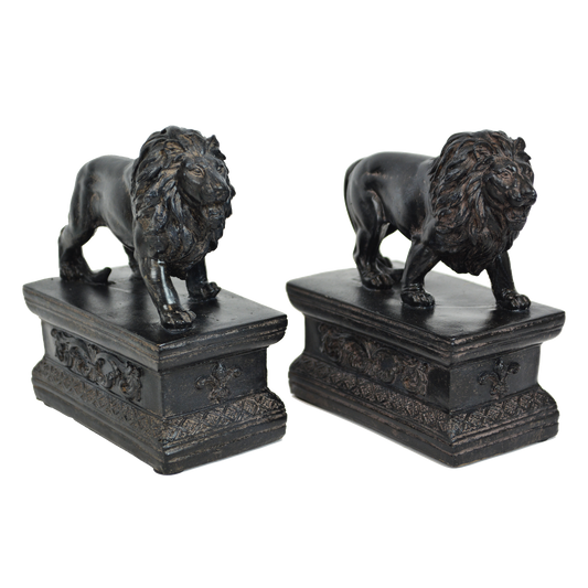 Lion Bookends (pair)