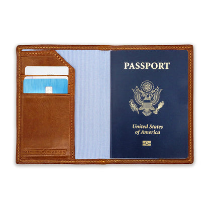 American Flag Passport Case (Dark Navy)