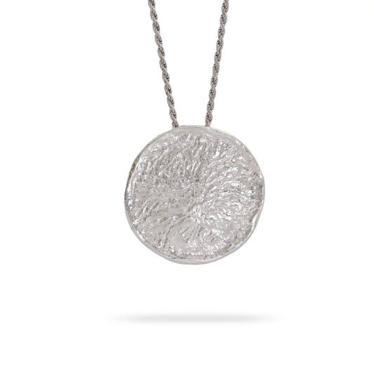 Silver Coin Necklace