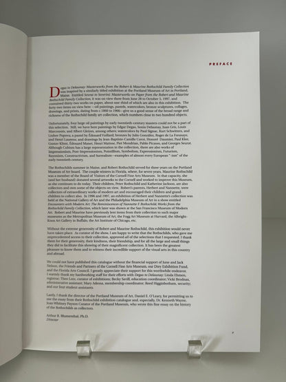 Degas to Delaunay: Masterworks from the Robert & Maurine Rothschild Family Collection