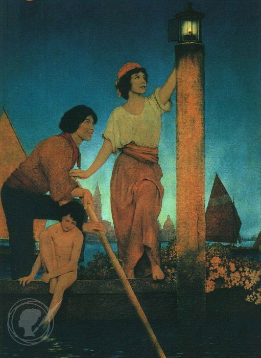 Ecstasy Maxfield Parrish Print