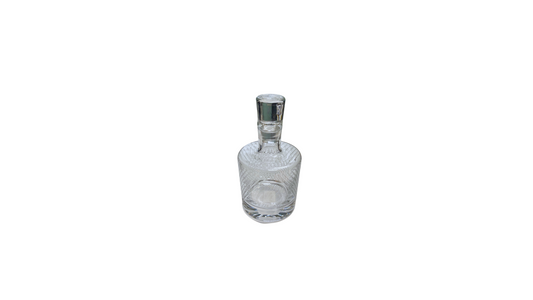 Henry Flagler Signature Cut Glass Decanter
