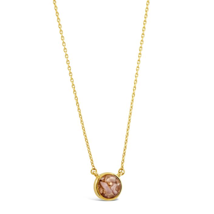 Delicate Golden Sand Necklace - Dune
