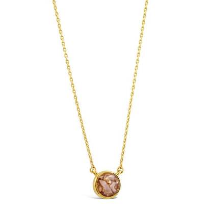 Delicate Golden Sand Necklace - Dune