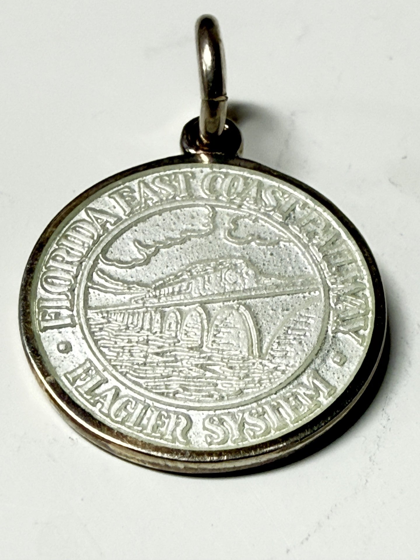 Colby Davis: FEC Railway Silver Medallion - Small