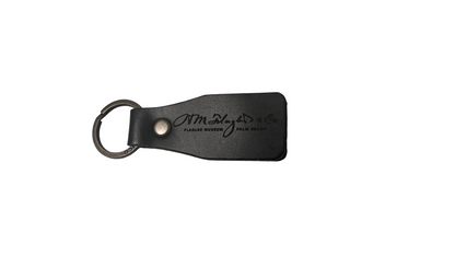 Tag Leather Keychain by Rustico