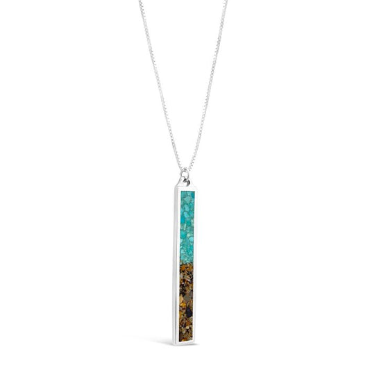 Luxe Bar Gradient Necklace - Dune