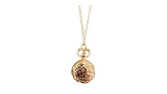 Locket Pocket Watch Necklace