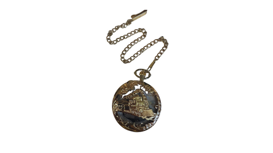 Gilded Age Pocket Watch and Music Box