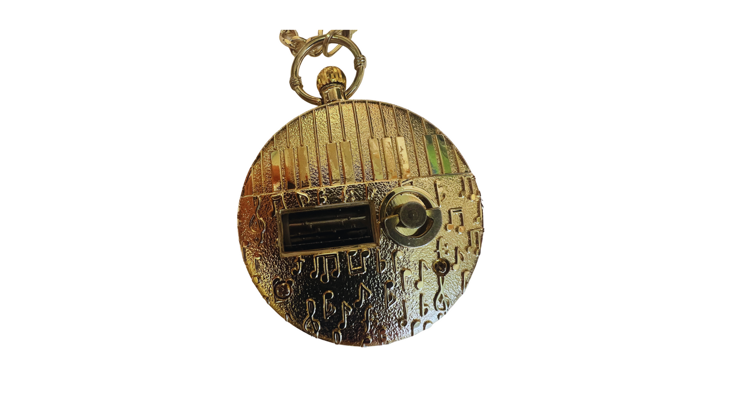 Gilded Age Pocket Watch and Music Box