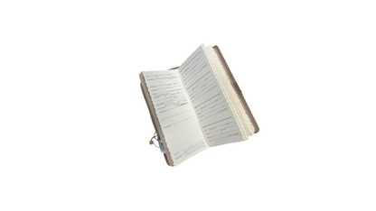 Saltwater Fishing Log by Rustico