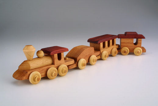 Heirloom Wooden Mini Train Set