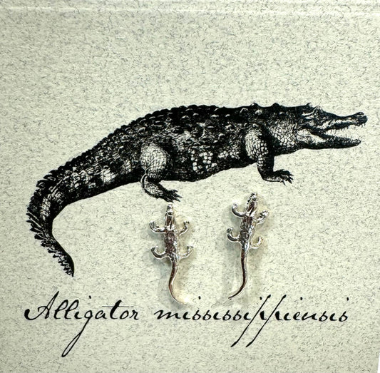 Alligator Earrings